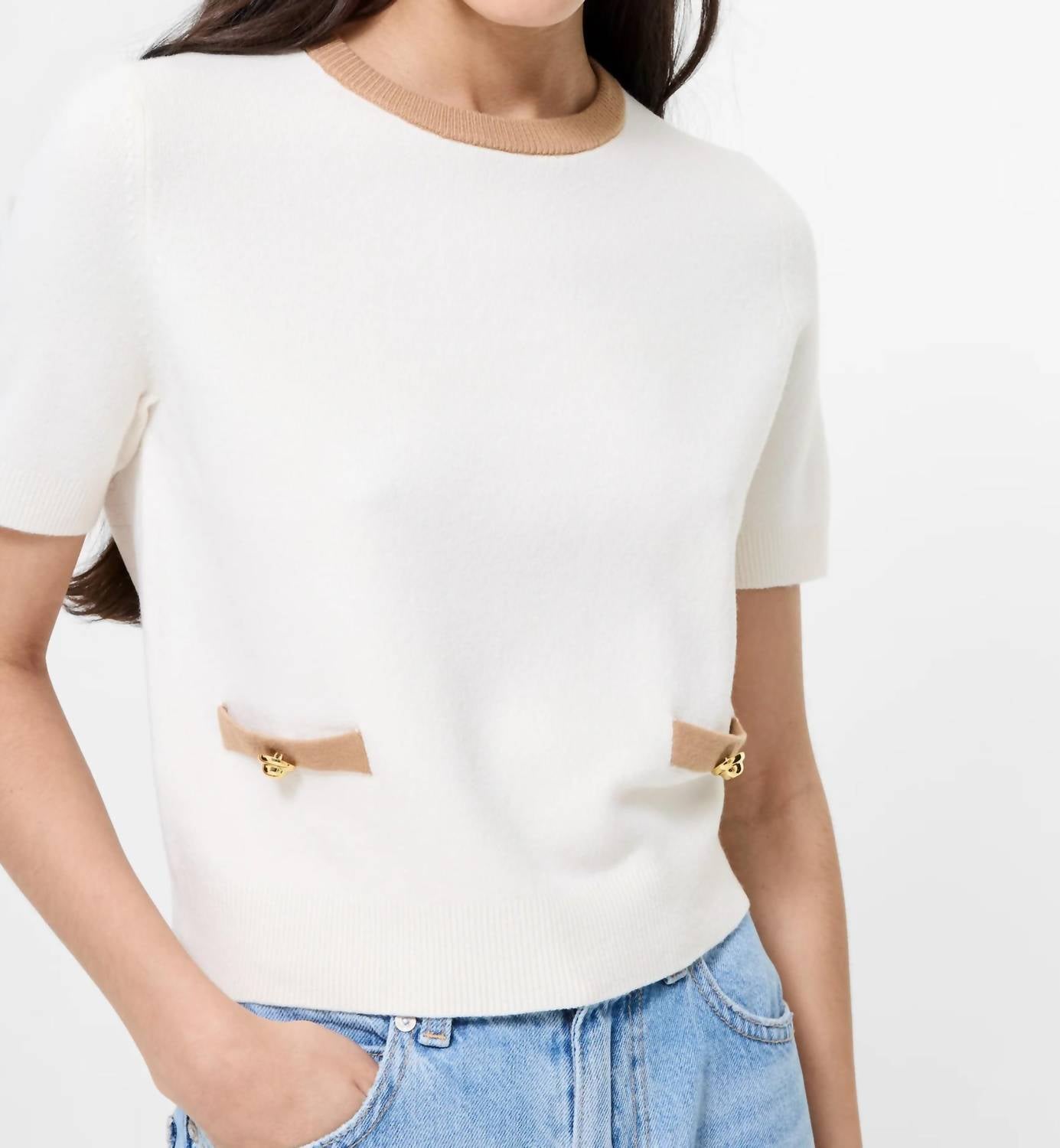 French Connection - Babysoft Short Sleeve Top