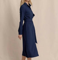Southern Tide - Trista Textured Midi Shirt Dress