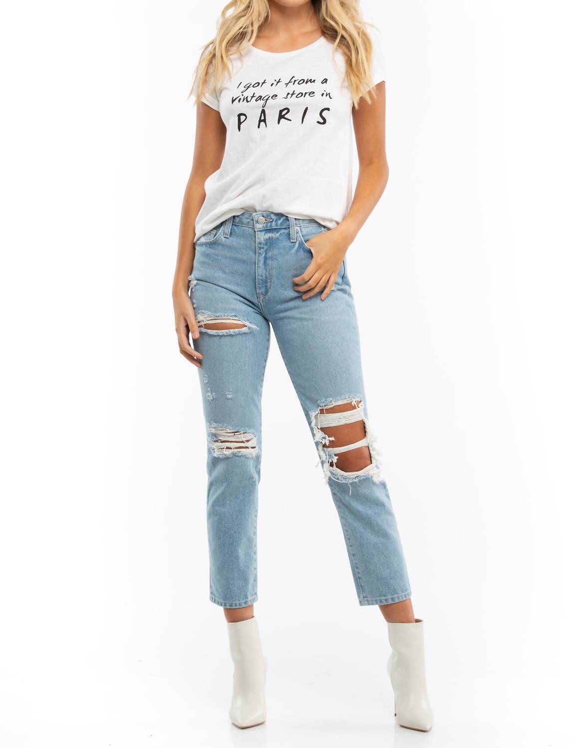 Minkpink - Postcard From Paris Tee