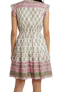 Mahila - Ayra Block Print Mini Dress