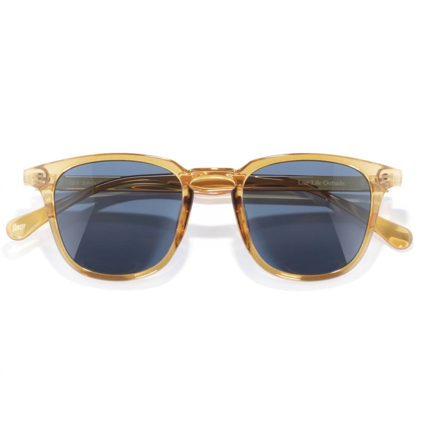 Sunski Women's Tango Polarized Sunglasses in cider midnight - women's accessory - detail view