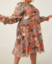 Hayden La - Lovely Fall Dress - Plus