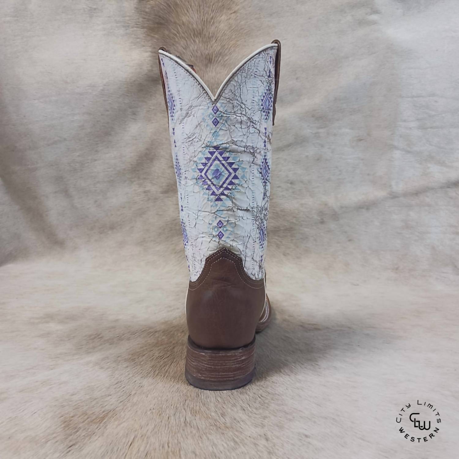 Roper - Women's Arizona Aztec Square Toe Boots