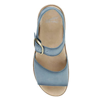 dansko Women's Bianca Ankle Strap Sandal in blue - women's sandal - view 4
