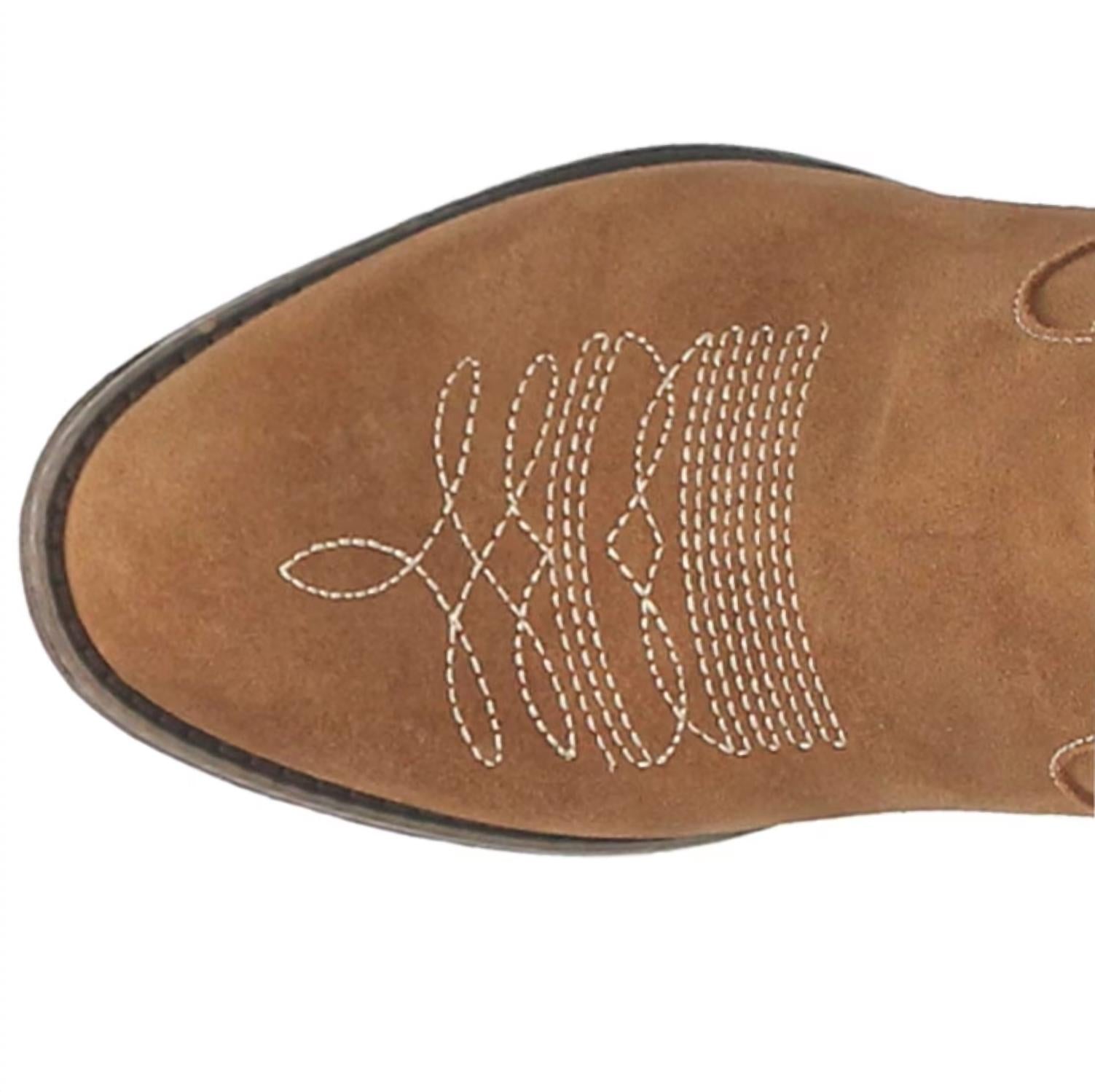 Dingo Women's Daisy Mae Western Ankle Boot in brown - women's shoe - view 5