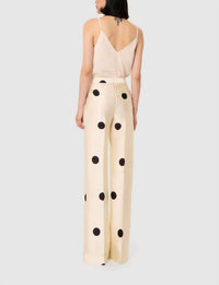 Tara Jarmon - Pitt Straight Polka Dot Pants
