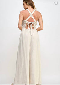 Miss Love - Always Ruched One Piece Jumpsuit
