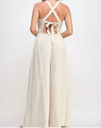 Miss Love - Always Ruched One Piece Jumpsuit