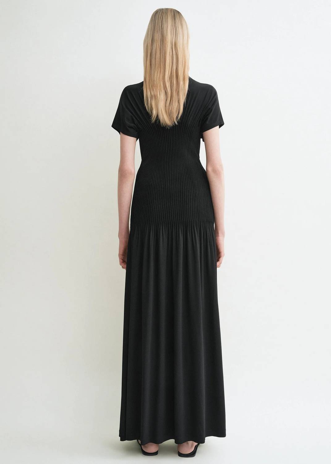 Toteme - Knife-pleated Jersey Dress