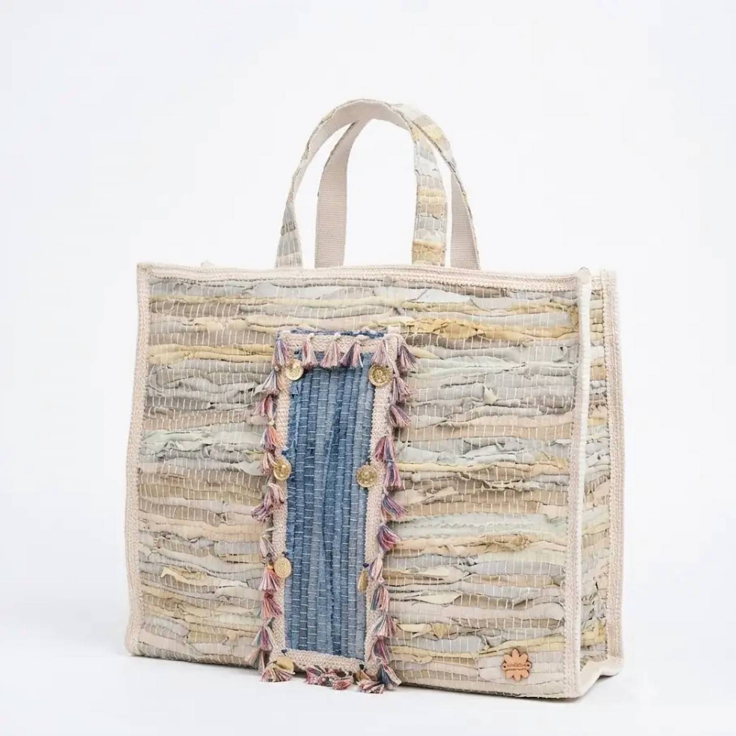 Elektra'S Workshop - Women's Handmade Tassel Tote Bag