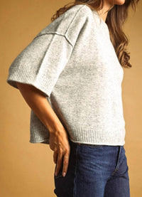 Miou Muse - Short Sleeve Sweater