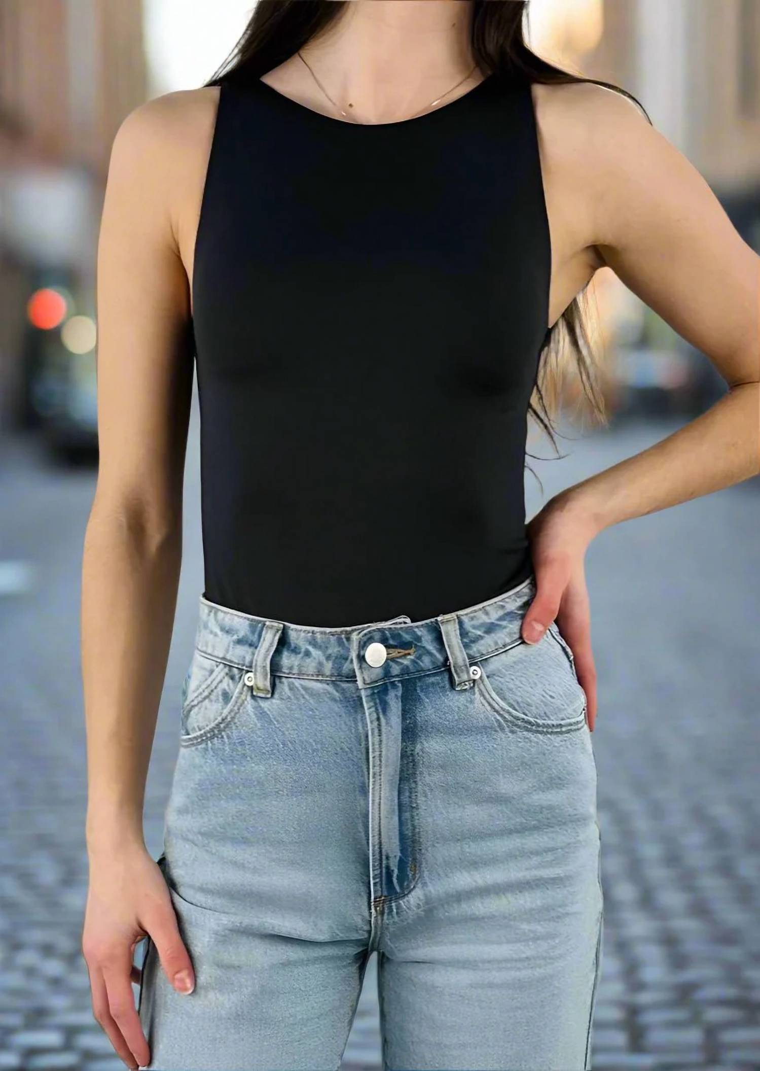Rd Style - Roxanna Sleeveless Bodysuit
