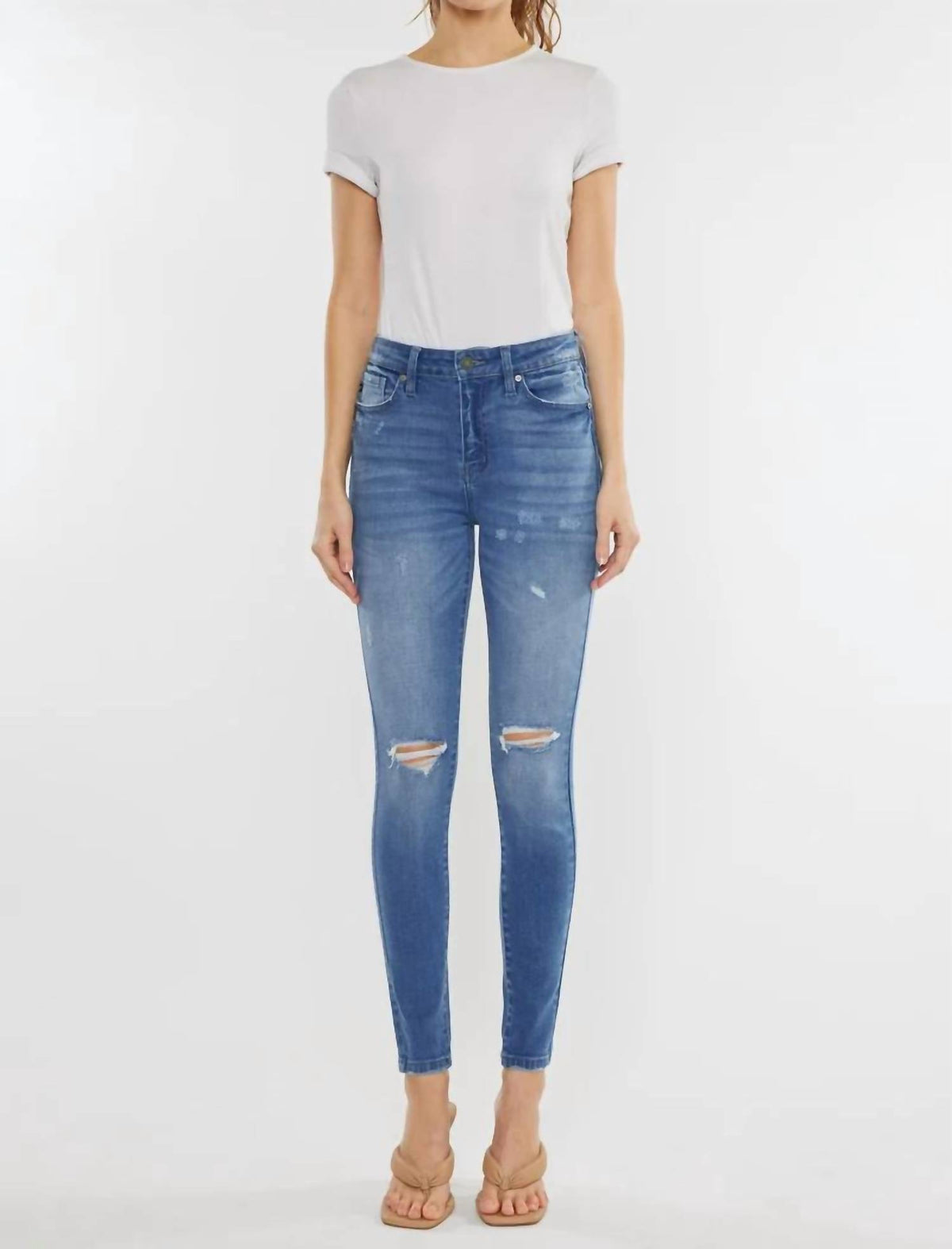 Kancan - Hilarie High Rise Super Skinny Jeans