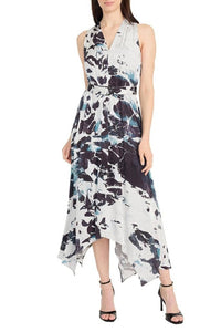 Maggy London - Hankerchief Maxi Dress
