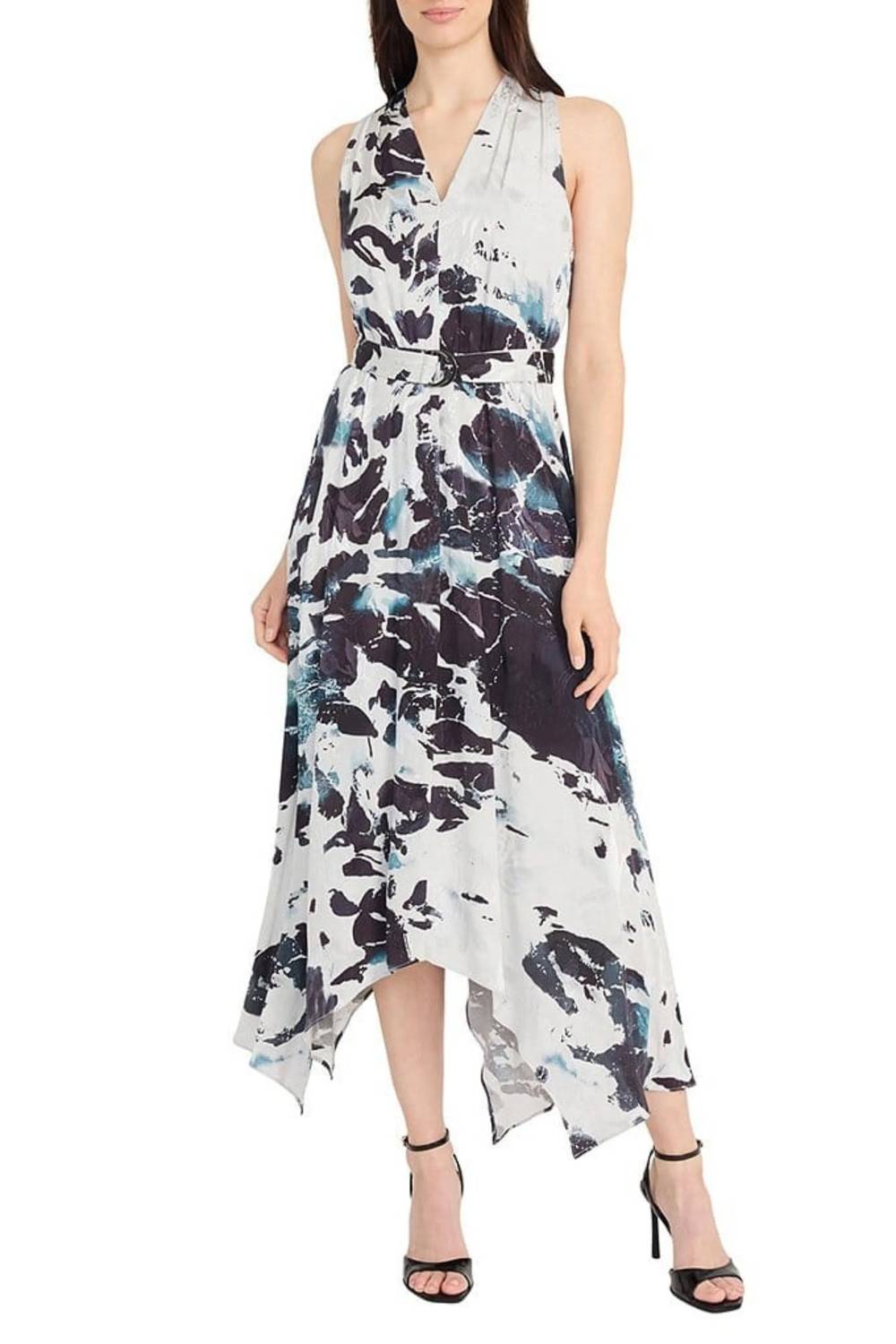 Maggy London - Hankerchief Maxi Dress