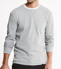 Jachs New York - Brawny Flannel Thermal Crewneck Shirt - 2-pack