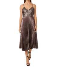 GILNER FARRAR Indie Midi Dress in silver - women's dress - alternate view