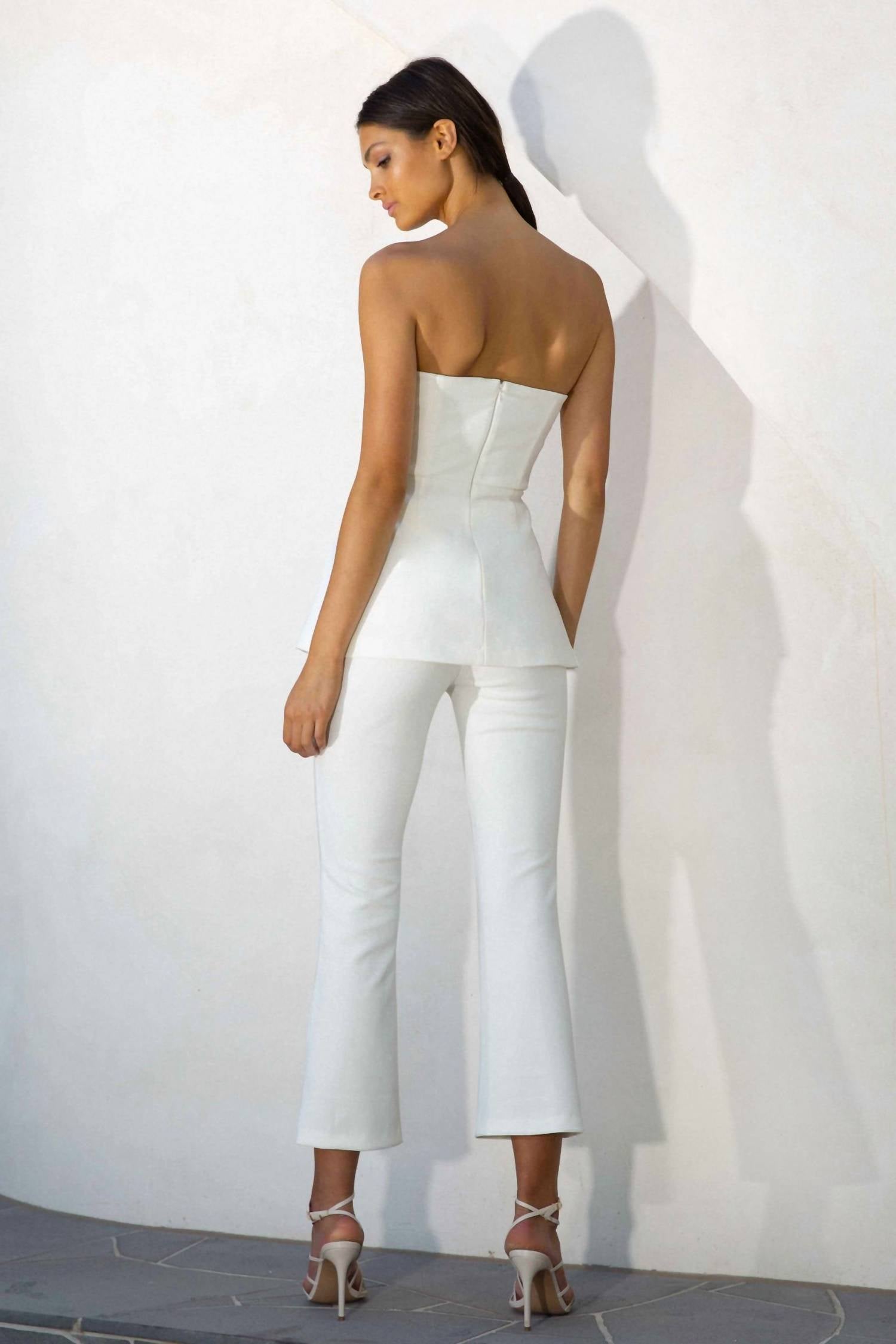 Misha - Solana With Pleated Accent Top