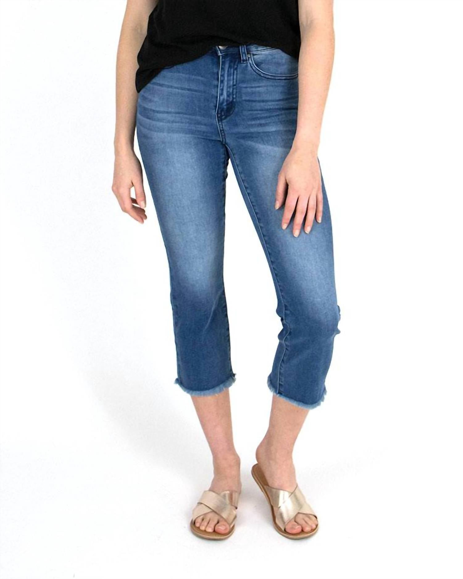 Grace And Lace - Crop Flare Jeggings