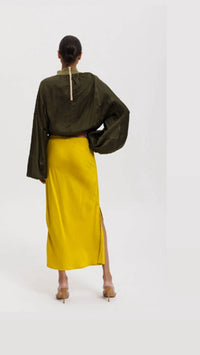 Cali Dreaming - Elastic Waist Slip Skirt