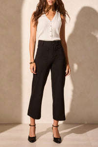 Tribal - High Rise Capri Pant With Pockets
