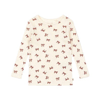 Konges Sløjd - Kid's Bow Rouge Shirt Top