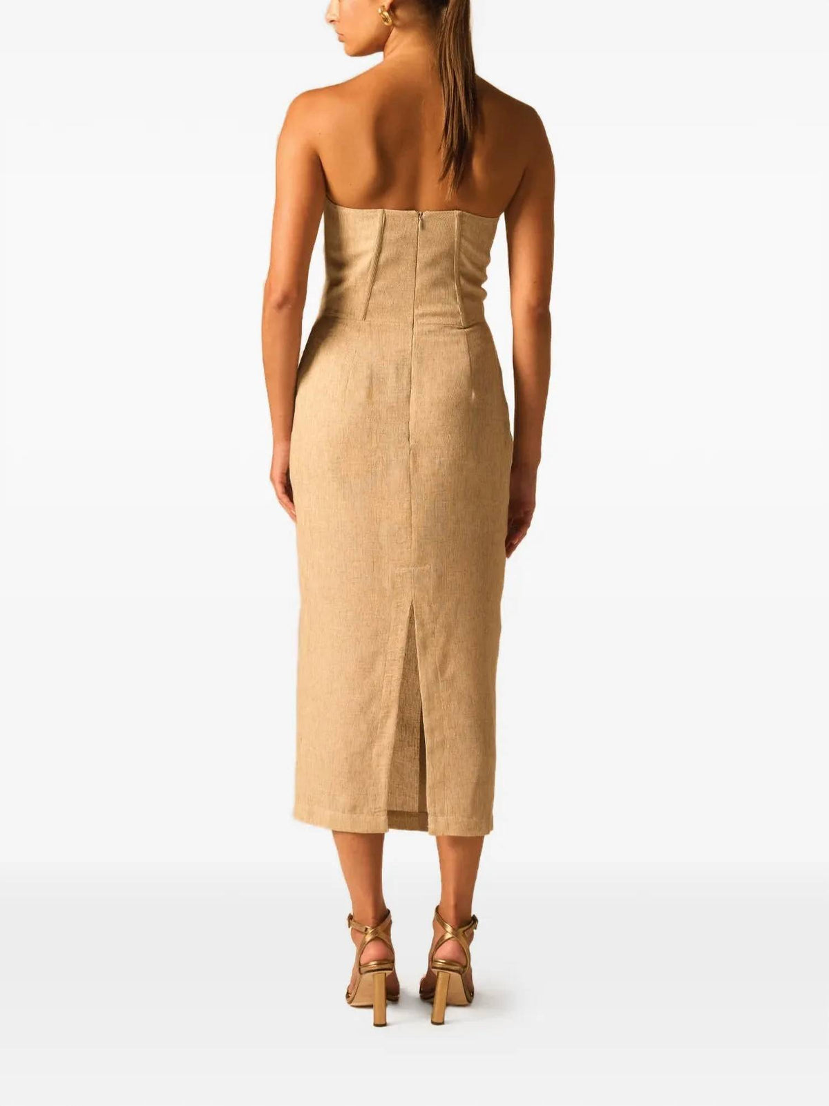 Jbq - Bellucci Strapless Midi Dress