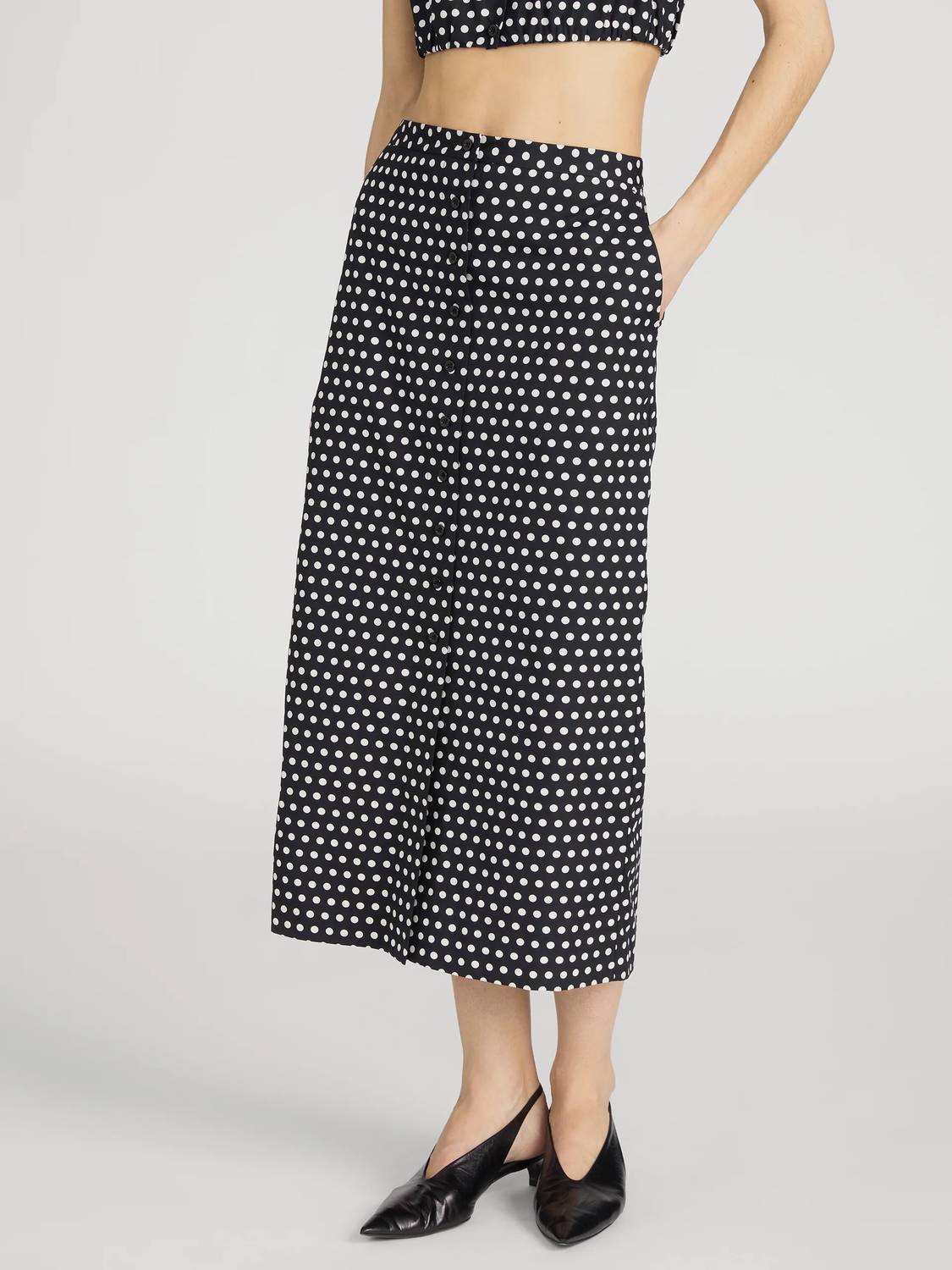 Frame - Polka Dot Skirt