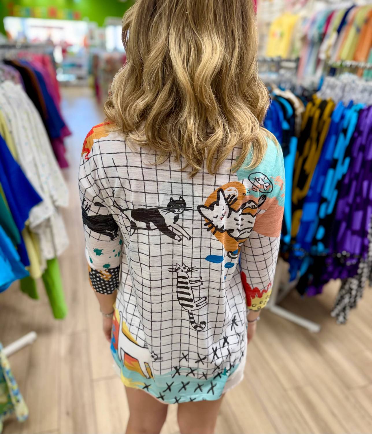 Inoah - Kitty Lounge Top