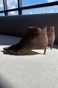 Rupert Sanderson Women's Flame Pointed Toe Boots in greige - women's shoe - alternate view