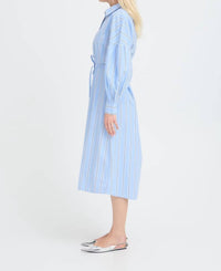 B.Young - Sierra Striped Shirt Dress