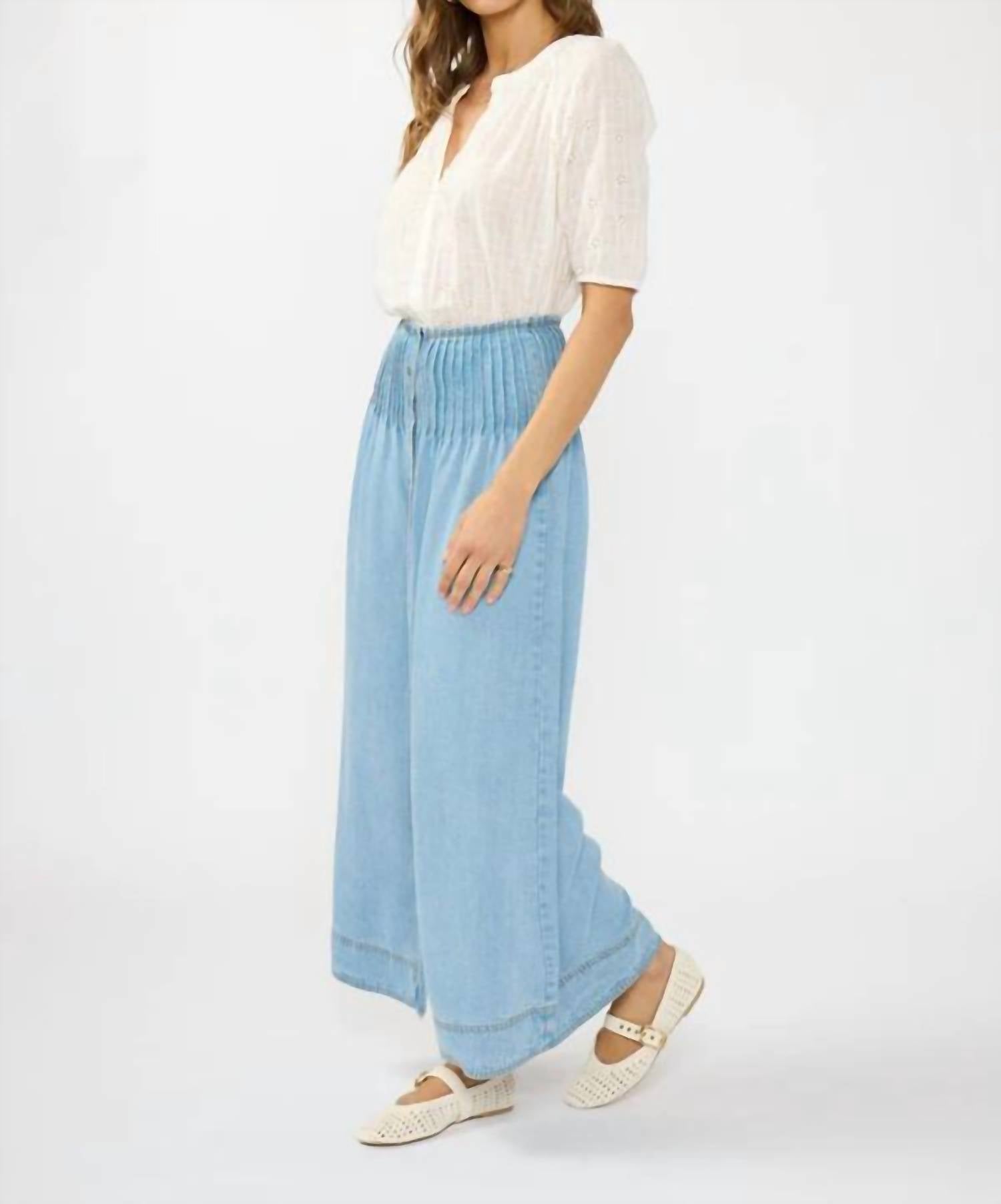 Lovestitch - Harper Skirt With Pintucks