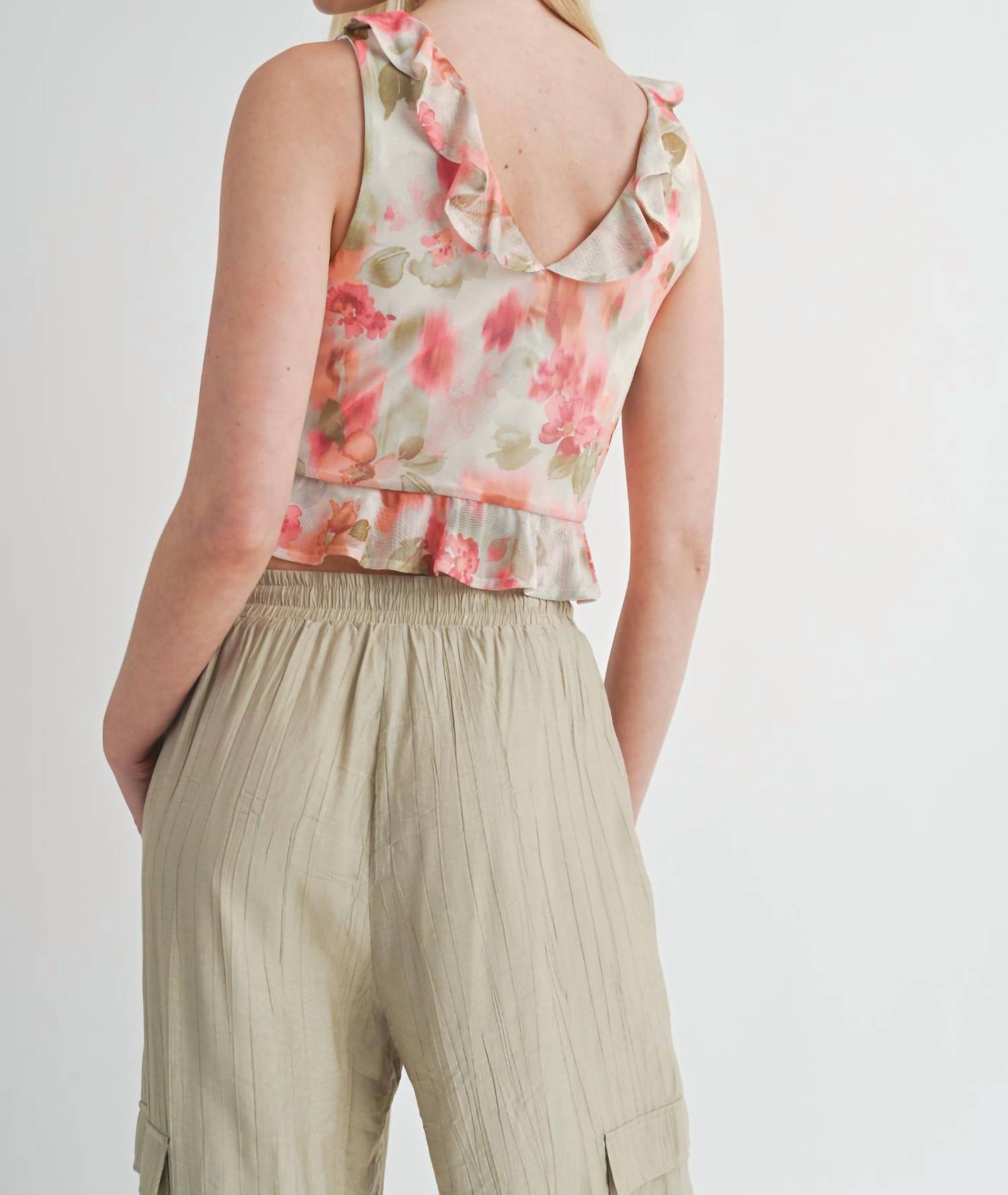 Sage The Label - Divine Feminine Ruffled Tank