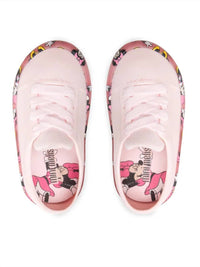 Mini Melissa Girls Street Mickey & Friends Sandals in pink - kids' sandal - alternate view