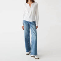 Michael Stars - Hailie Rib Mixed Tee