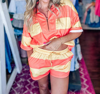 Lovlov - Sunset Stripe Lounge Set