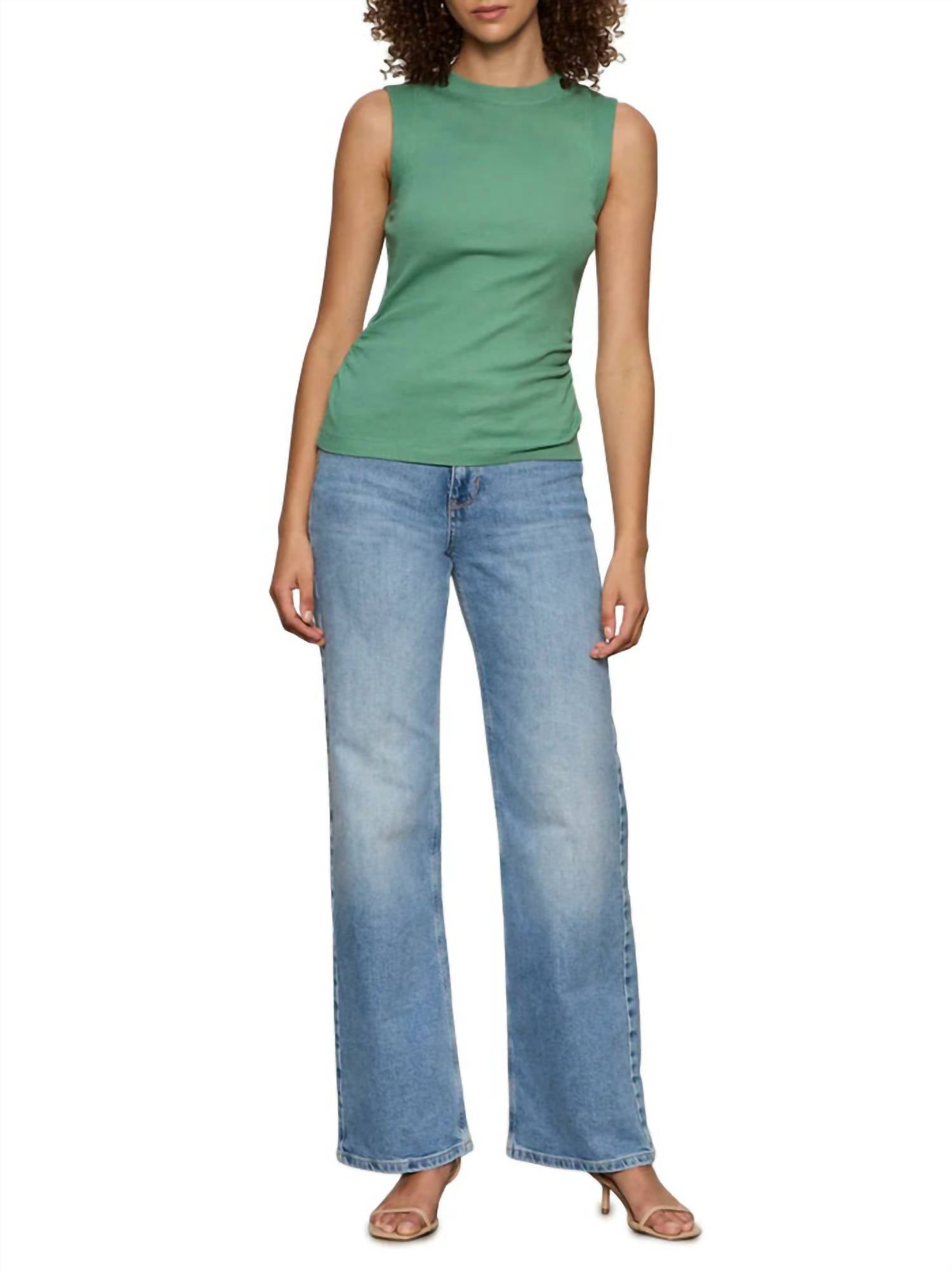 Sanctuary - Ribbed Ruched Tank