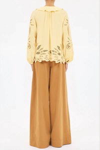 Ulla Johnson - Adonis Applique Blouse