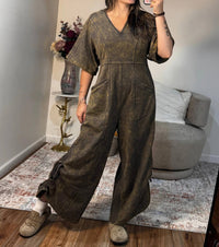 Ee:Some - Zoie Adjustable Wide Leg Jumpsuit