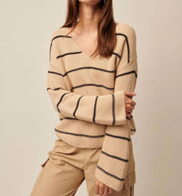 Line - Stella Linen-cotton Sweater