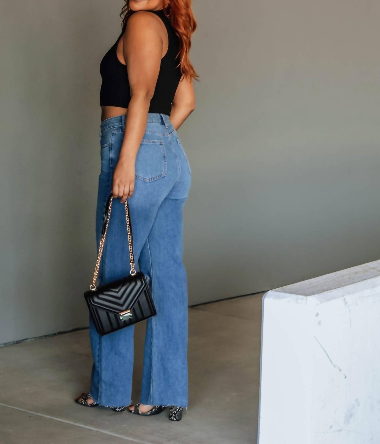 Just Black Denim - Layla Straight Jean