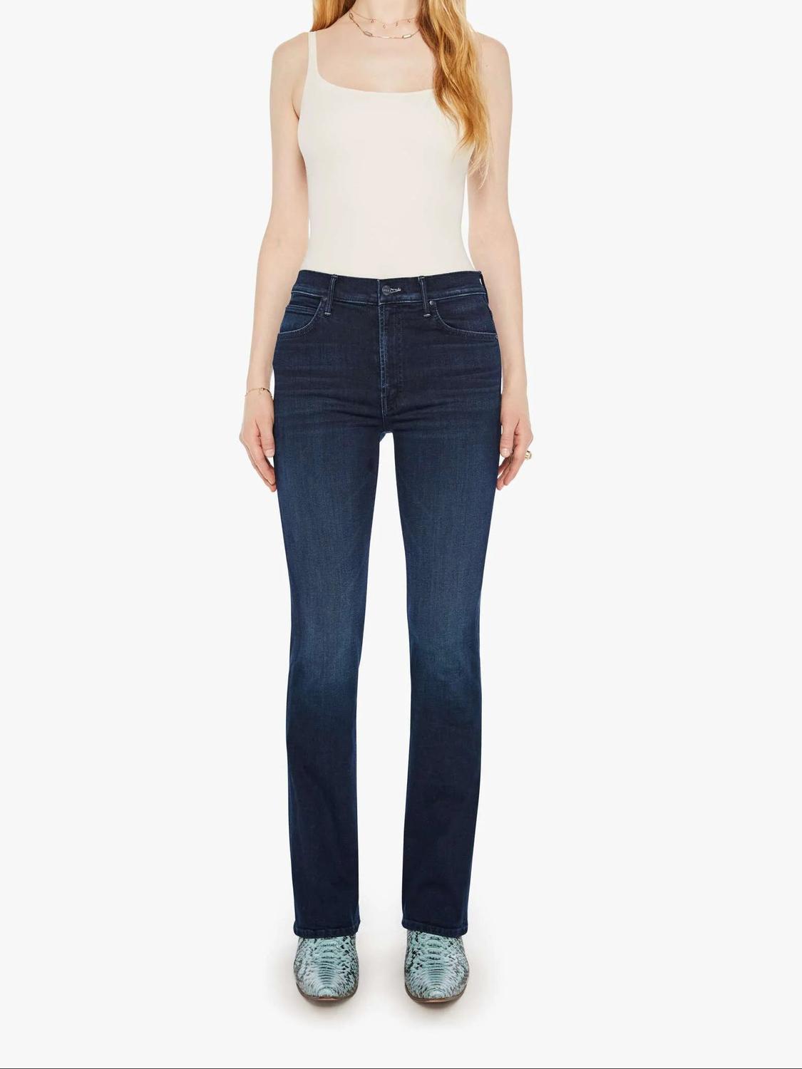 Mother - Mid Rise Smokin Skimp Flared Leg Jeans