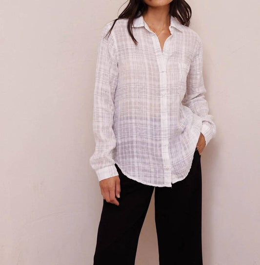 Bella Dahl - POCKET BUTTON DOWN LINEN SHIRT