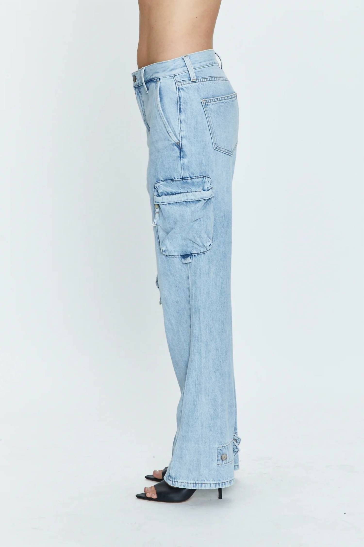 Pistola - Bobbie Utility Mid Rise Loose Straight Cargo