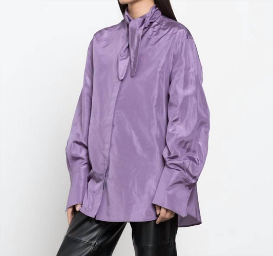 Valentino - Taffeta Oversize Shirt