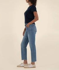 Kut From The Kloth - Kit High Rise Relaxed Straight Leg Denim Jeans