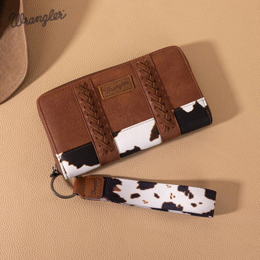 Wrangler - Cow Print Wallet