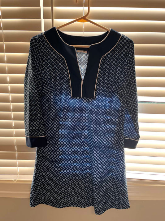 Nautical - Emroidered Tunic Dress