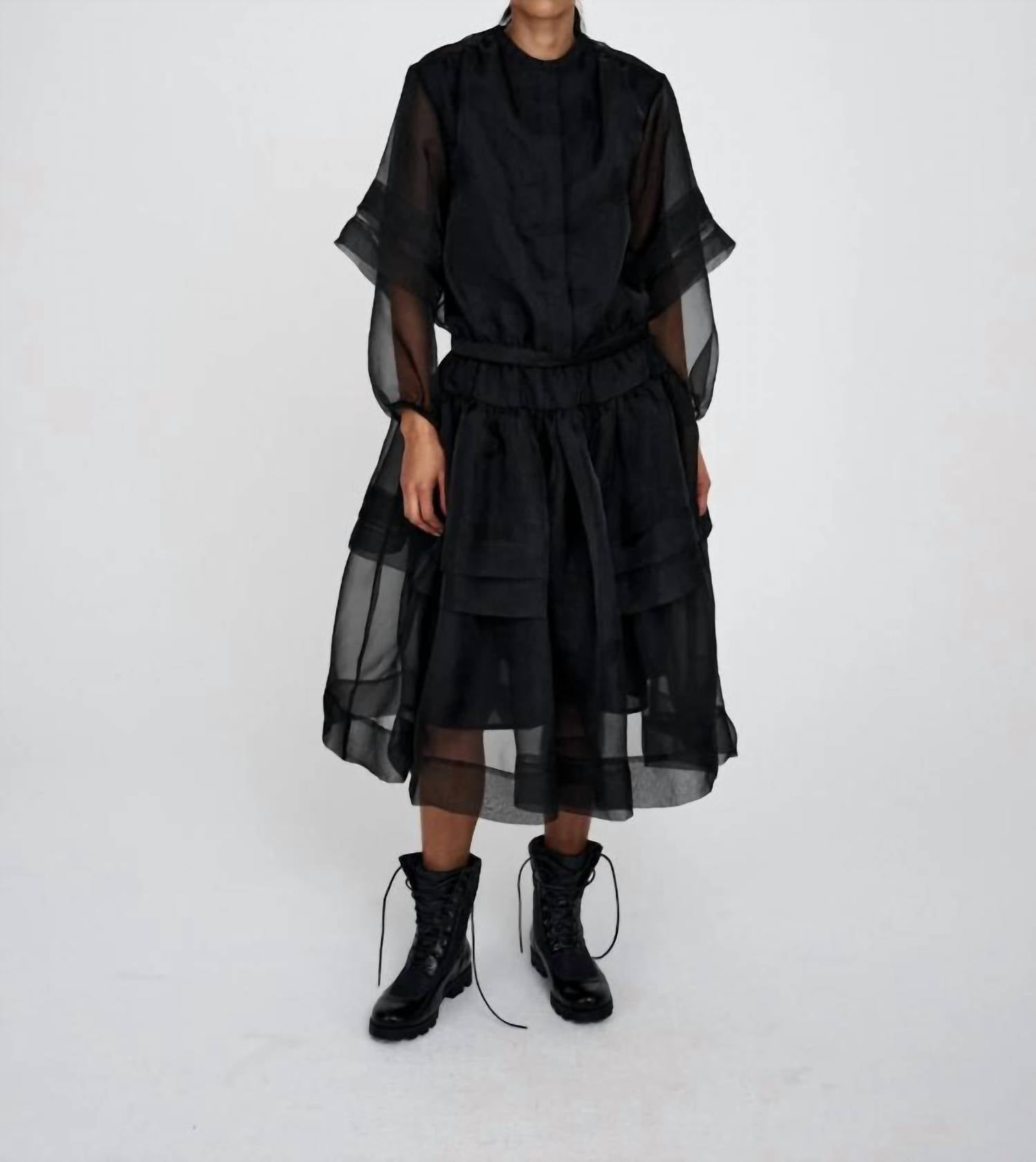 Rabens Saloner - Falka Organza Skirt
