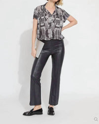 Lysse - Katya Folded Neck Short Sleeve Top